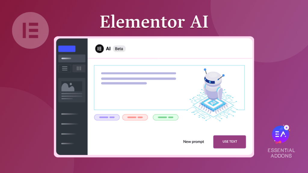 Elementor AI - IA et Web Design