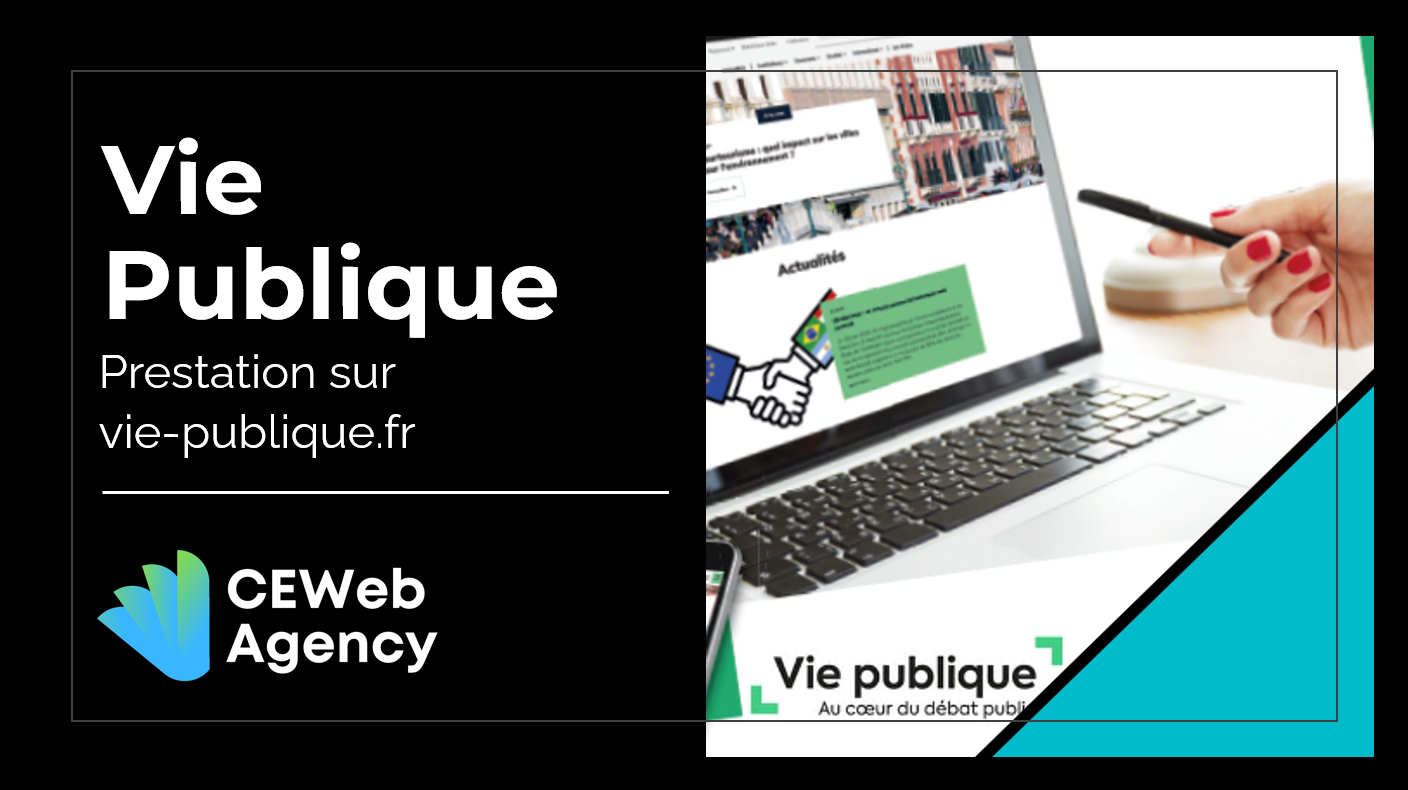 Vie Publique - Prestation de développement sur site institutionnel