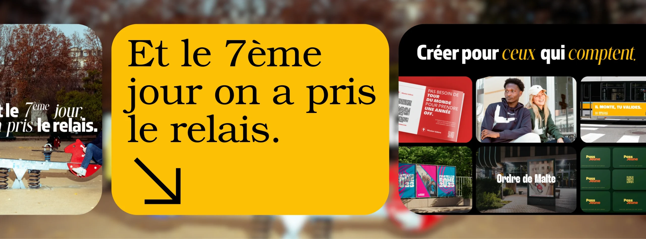 Et le 7ème jour, on a pris le relais